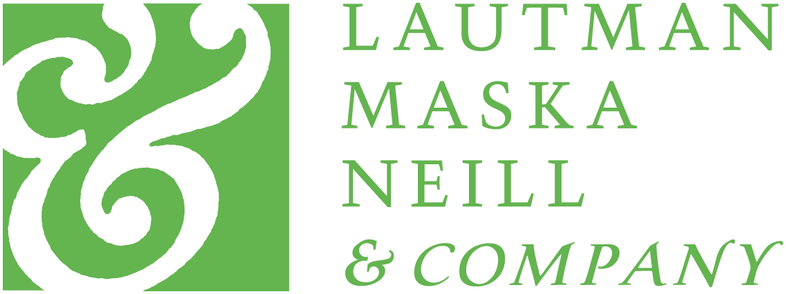 Logo for Lautman Maska Neill and Company.