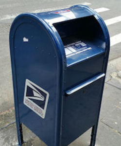 usps collection box